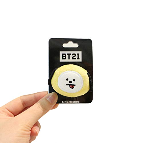 Sekiguchi Bt21 Chimmy Plush Badge Soft Collectible Accessory- Japan Figure Store - #1 Bring To You The Best Japanese Goods