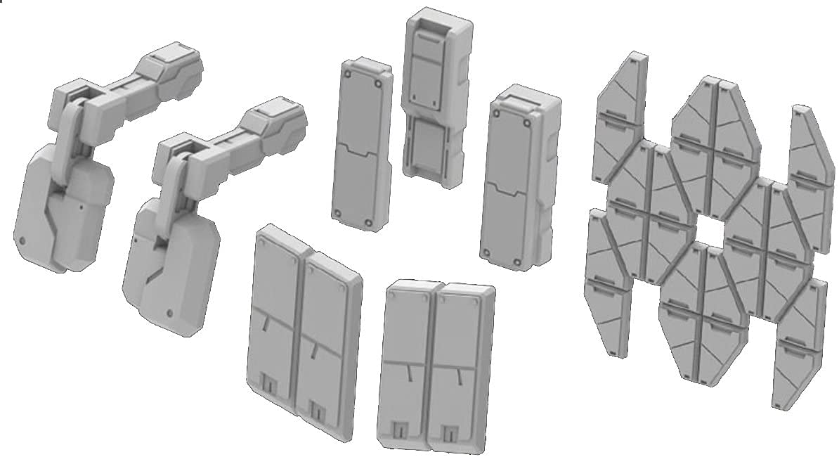 BANDAI Builders Parts Hd Ms Armor 01 Plastic Model- Japan Figure Store - #1 Bring To You The Best Japanese Goods