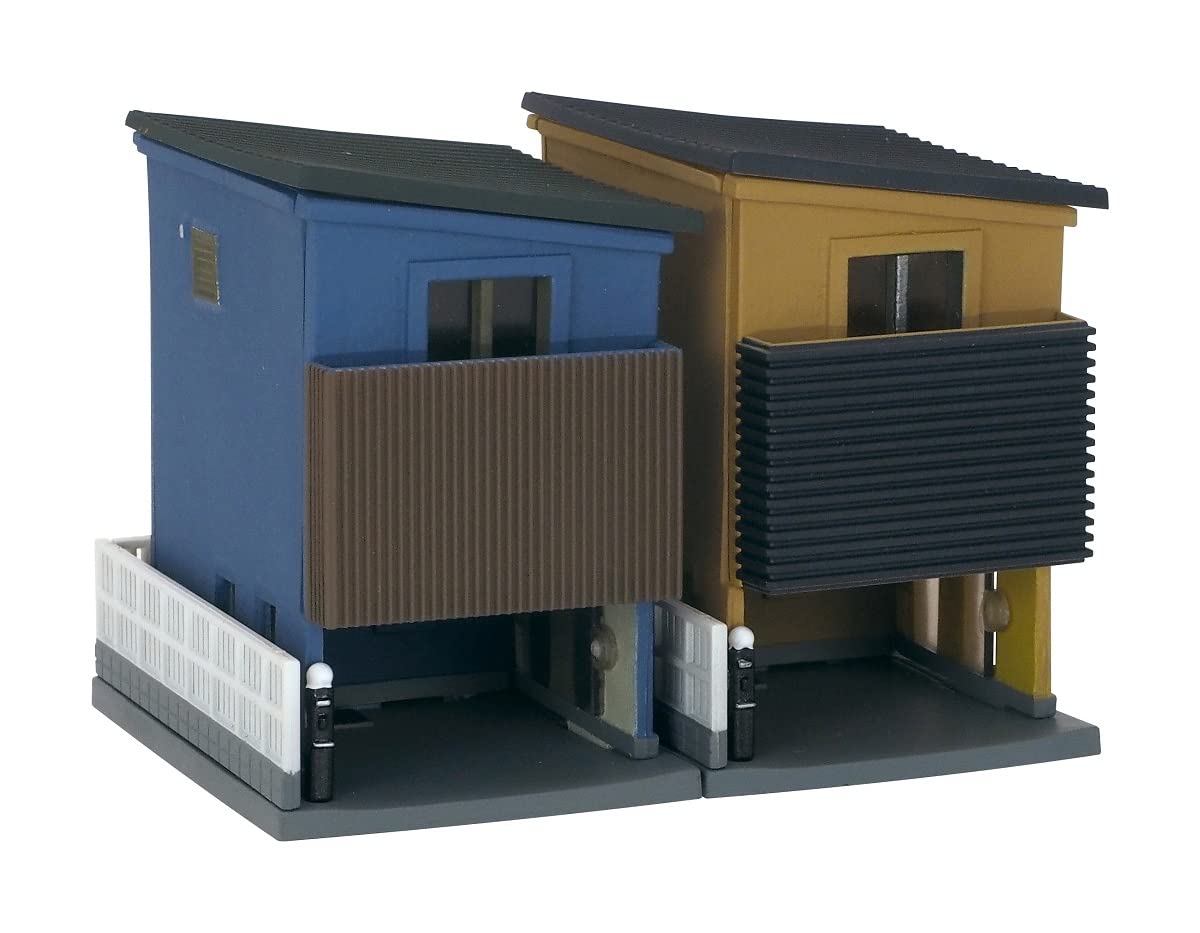 TOMYTEC - - Building 017-5 Contemporary Townhouses B5 - N Scale- Japan Figure Store - #1 Bring To You The Best Japanese Goods