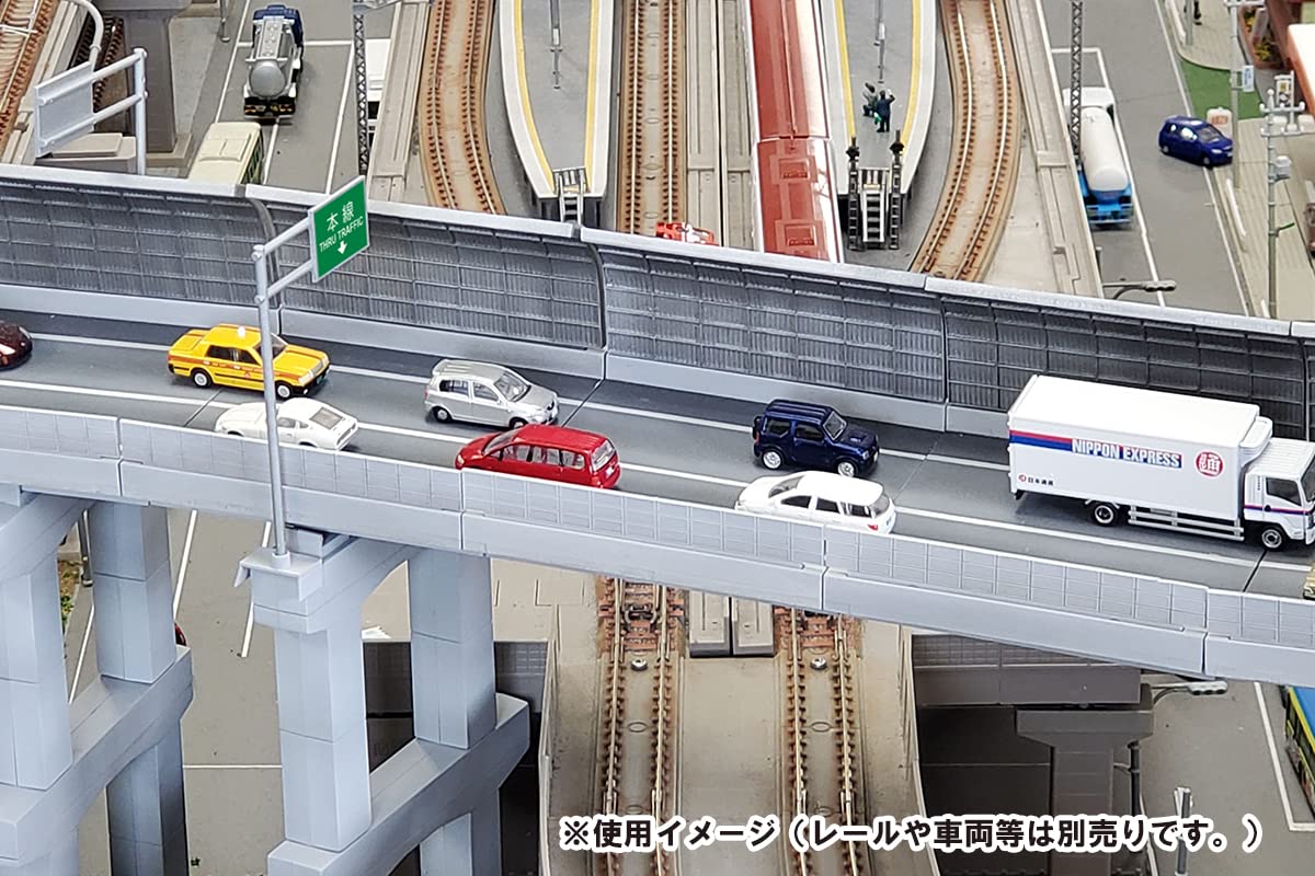 TOMYTEC Building 172 Expressway N Scale- Japan Figure Store - #1 Bring To You The Best Japanese Goods