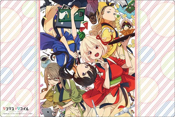 Bushiroad Mat V2 Vol.549 Licorice Recoil Key Visual 1St- Japan Figure Store - #1 Bring To You The Best Japanese Goods