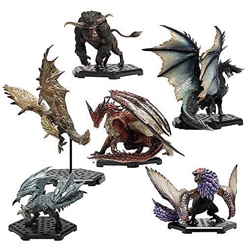 CAPCOM Figure Builder Monster Hunter Standard Model Plus Vol.18 6 Pcs + Bonus- Japan Figure Store - #1 Bring To You The Best Japanese Goods
