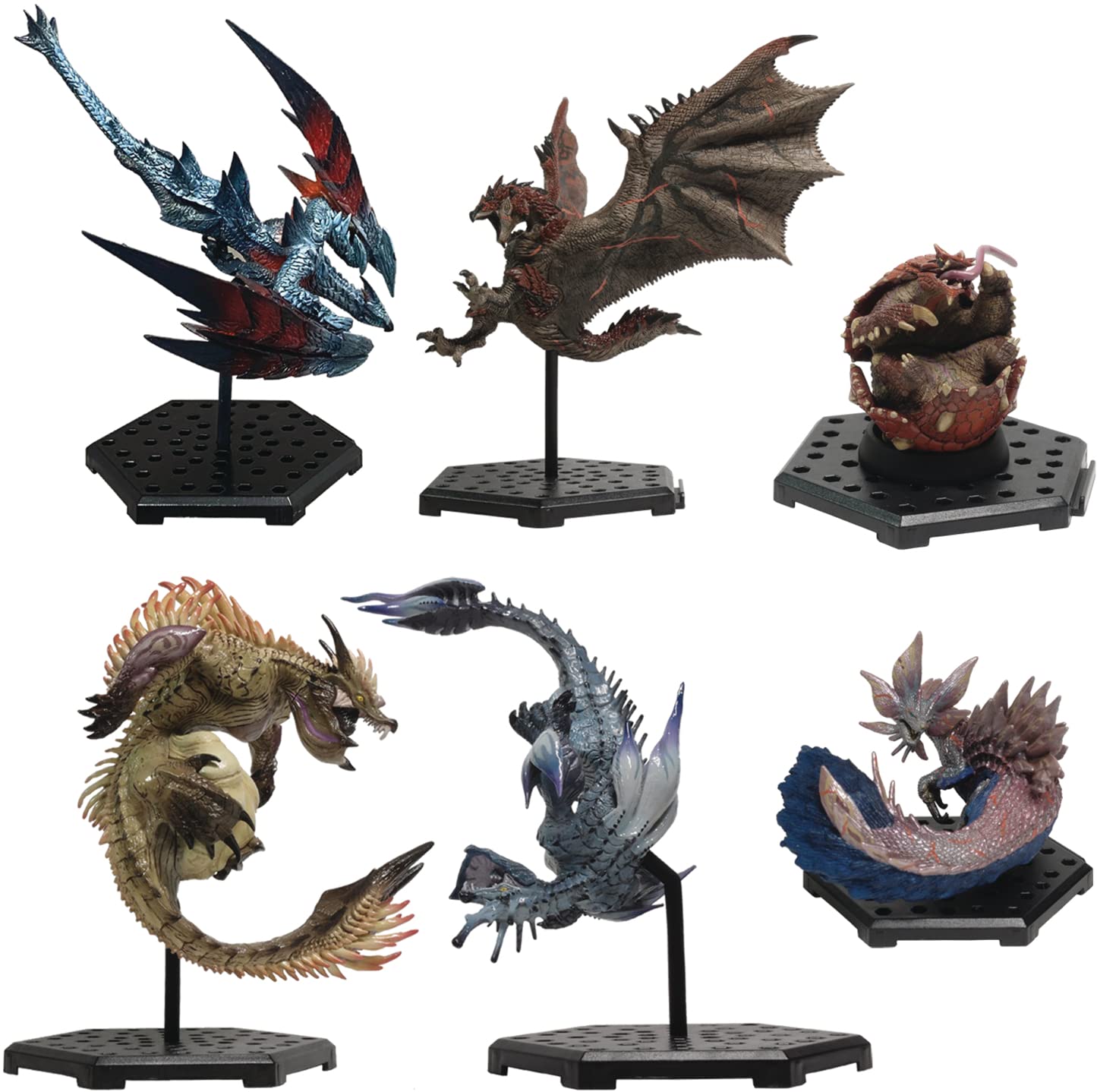 CAPCOM Figure Builder Monster Hunter Standard Model Plus Vol.21 6 Pcs + Bonus- Japan Figure Store - #1 Bring To You The Best Japanese Goods