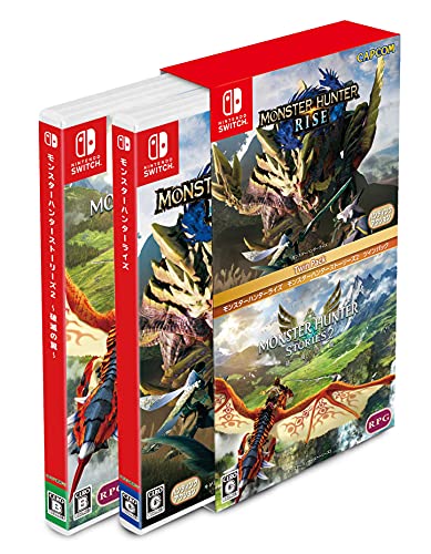 Capcom Monster Hunter Rise & Monster Hunter Stories 2: Wings Of Ruin Pack For Nintendo Switch - New Japan Figure 4976219120777