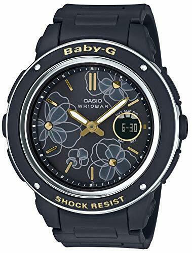 Casio Baby-g Floral Dial Series Bga-150fl-1ajf Women's Watch In Box - Japan Figure