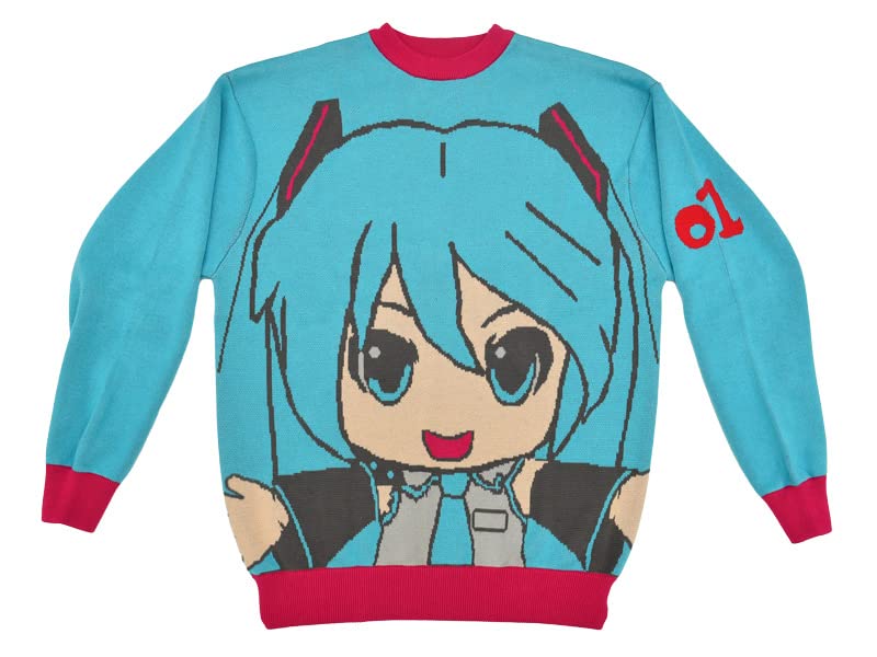 Knit Sweater Vocaloid Hatsune Miku- Japan Figure Store - #1 Bring To You The Best Japanese Goods