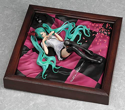 Good Smile Company Supercell Feat Miku Hatsune World Is Mine Brown Frame Japanese Model Toys- Japan Figure Store - #1 Bring To You The Best Japanese Goods
