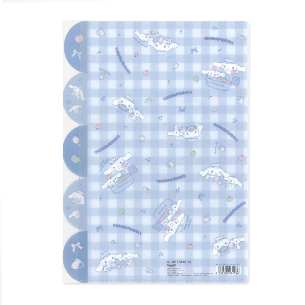 M-Plan Cinnamoroll A4 Index File - Japan Pocket File- Japan Figure Store - #1 Bring To You The Best Japanese Goods