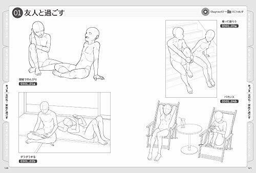 Collection Of Natural Gesture Poses Book- Japan Figure Store - #1 Bring To You The Best Japanese Goods