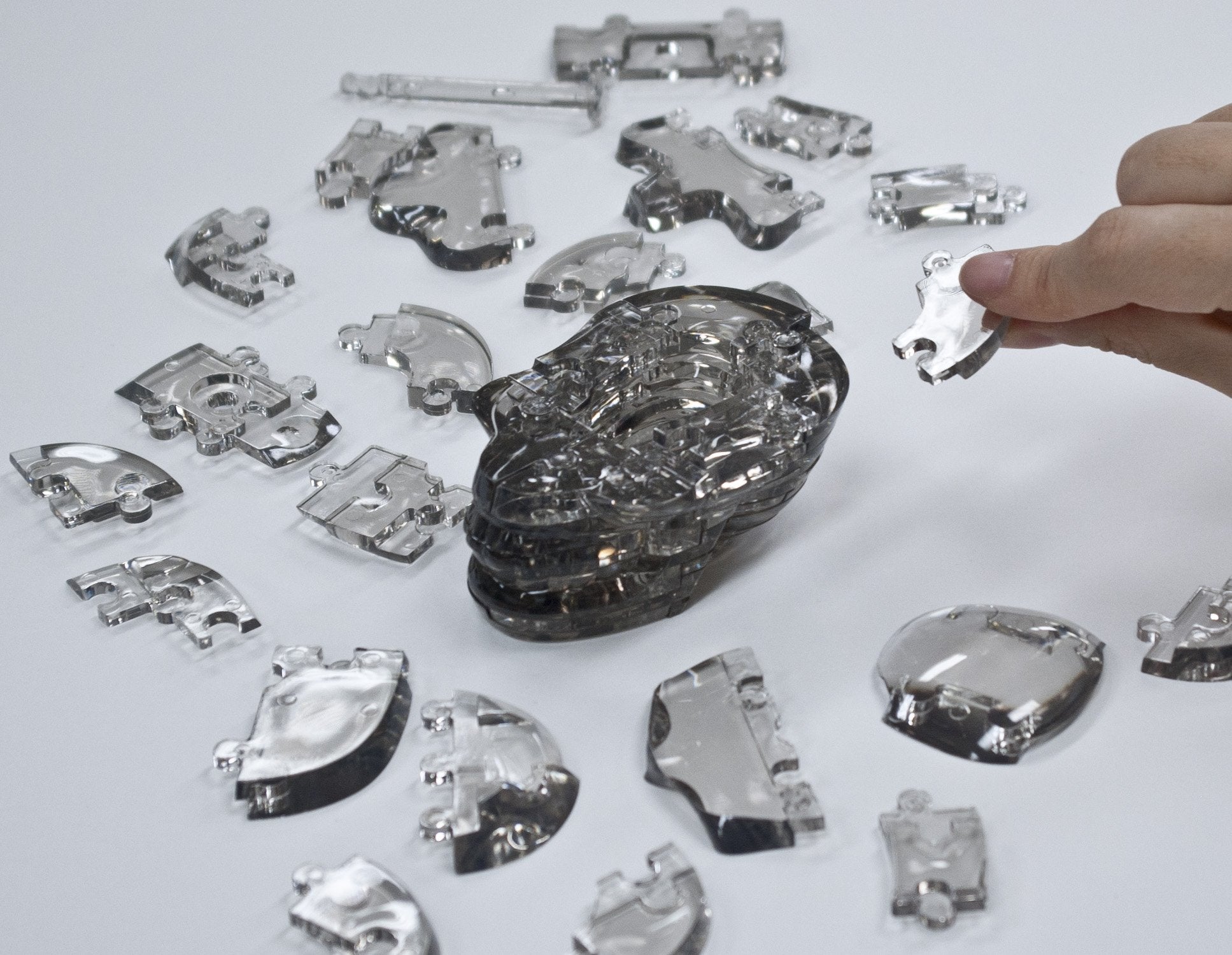 Beverly Crystal 3D Puzzle 50128 Black Skull Japanese 3D Puzzles Crystal Puzzle Toy- Japan Figure Store - #1 Bring To You The Best Japanese Goods