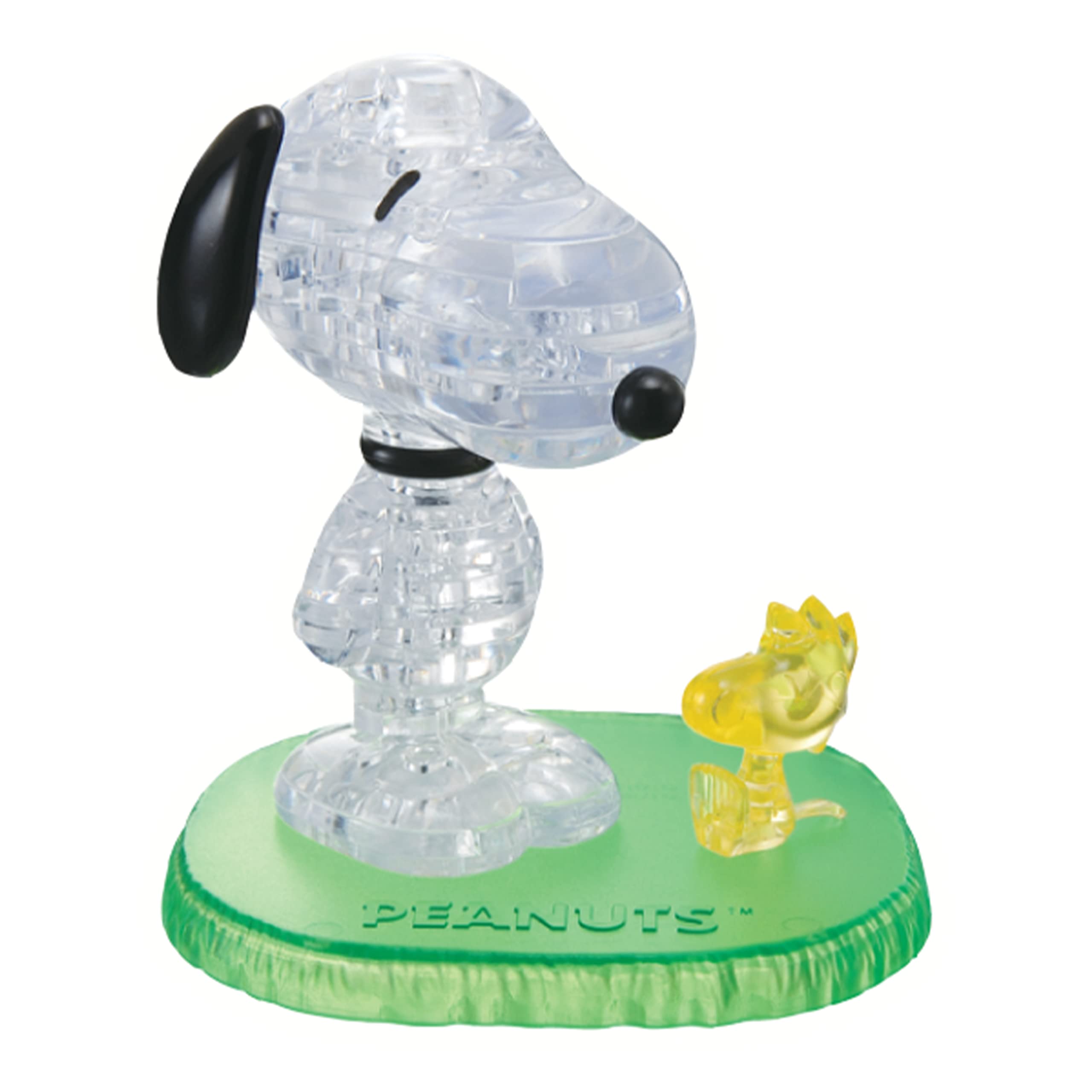 Beverly Snoopy & Woodstock Licensed Crystal Puzzle Snoopy 3D Puzzle Block Toy- Japan Figure Store - #1 Bring To You The Best Japanese Goods