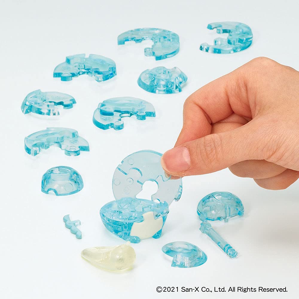 BEVERLY 50280 Crystal 3D Puzzle Sumikko Gurashi Gathered Together 90 Pieces- Japan Figure Store - #1 Bring To You The Best Japanese Goods