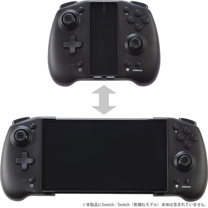 Cyber Gadget Double Style Controller Black - Switch- Japan Figure Store - #1 Bring To You The Best Japanese Goods
