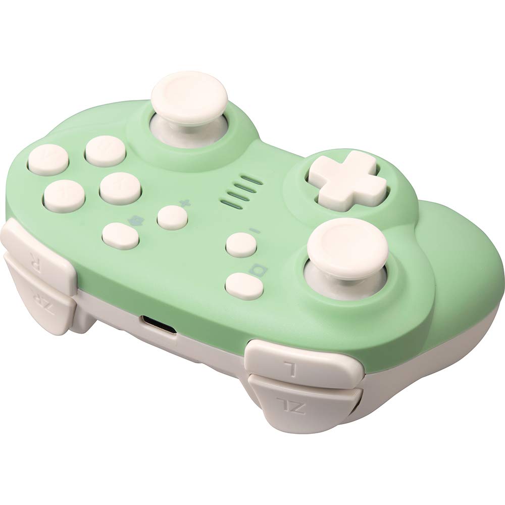 Cyber Gadget Wireless Gyro Controller Mini Switch Light Green X Cream- Japan Figure Store - #1 Bring To You The Best Japanese Goods