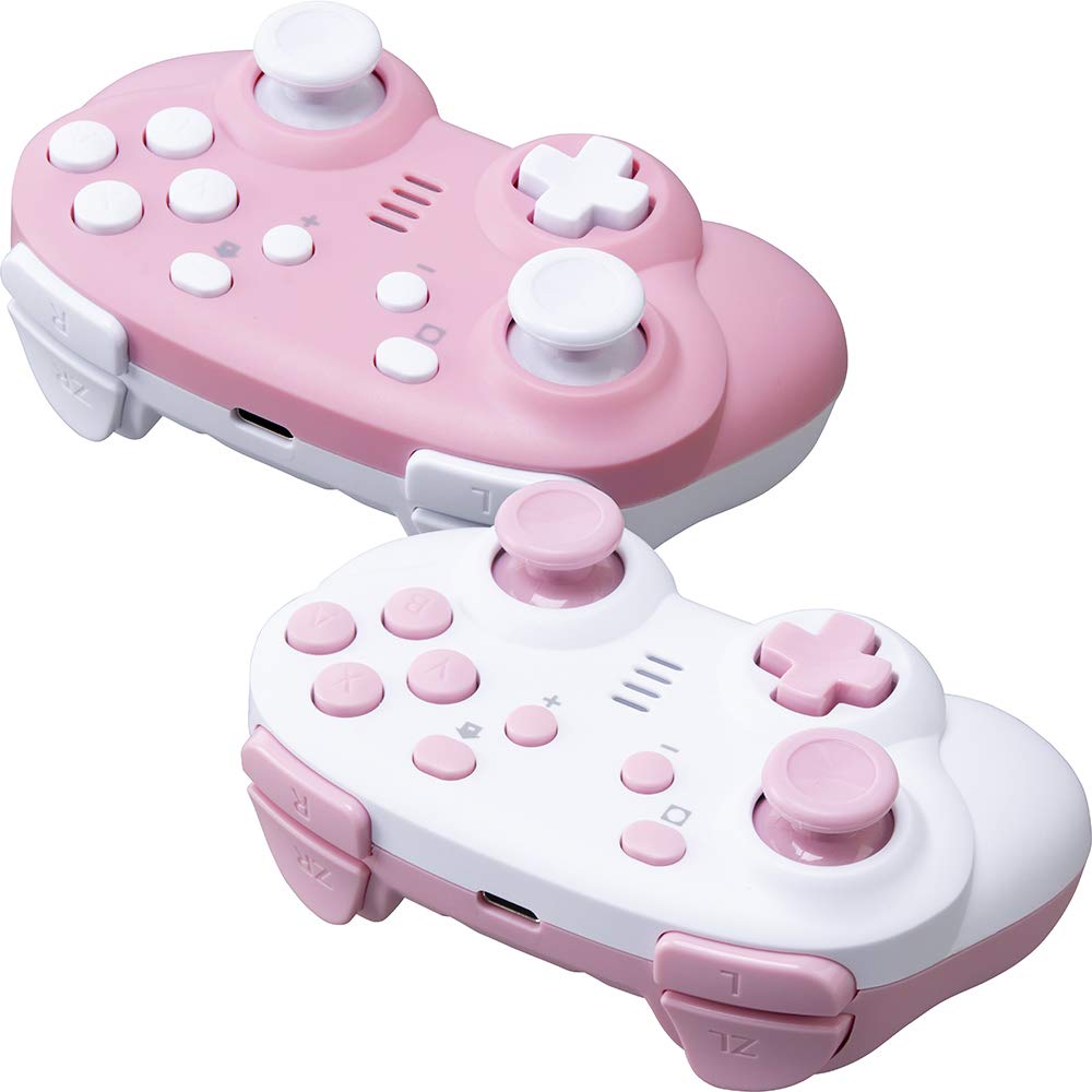 Cyber Gadget Mini Wireless Gyro Controller Set of 2 Pink - Switch- Japan Figure Store - #1 Bring To You The Best Japanese Goods