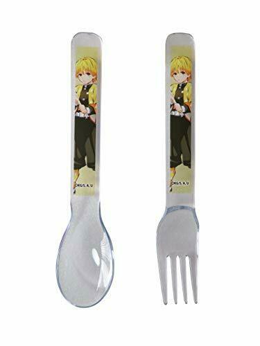 Demon Slayer Kimetsu Max Limited Clear Cutlery Set Agatsuma Zenitsu Anime- Japan Figure Store - #1 Bring To You The Best Japanese Goods