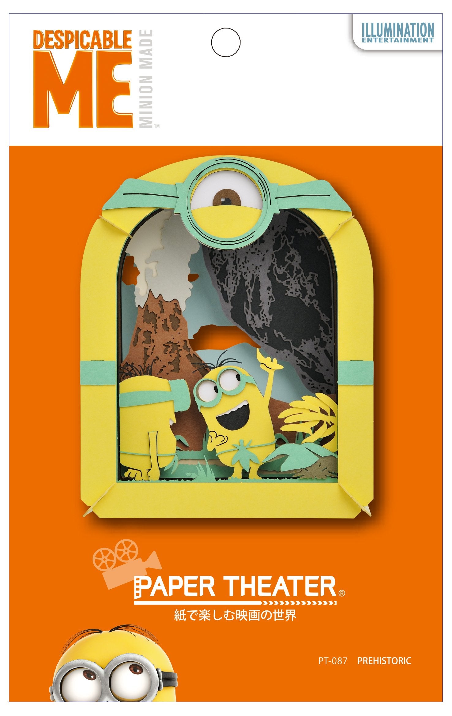 ENSKY Paper Theater Pt-087 Despicable Me Prehistoric- Japan Figure Store - #1 Bring To You The Best Japanese Goods