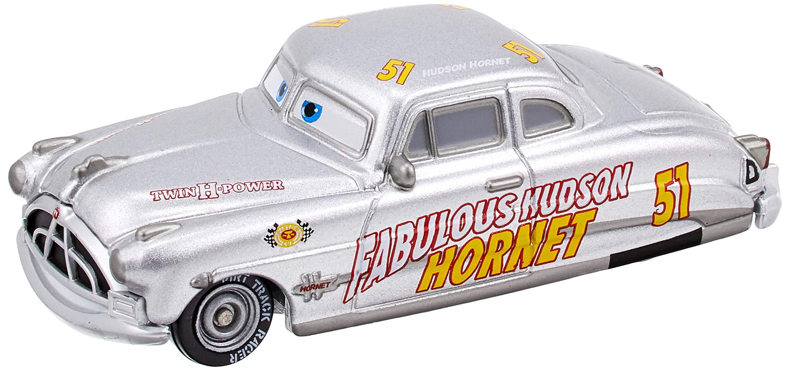 Takara Tomy Tomica C-40 Disney Cars Doc Hudson (Silver Racer Type) Disney Car Toys- Japan Figure Store - #1 Bring To You The Best Japanese Goods