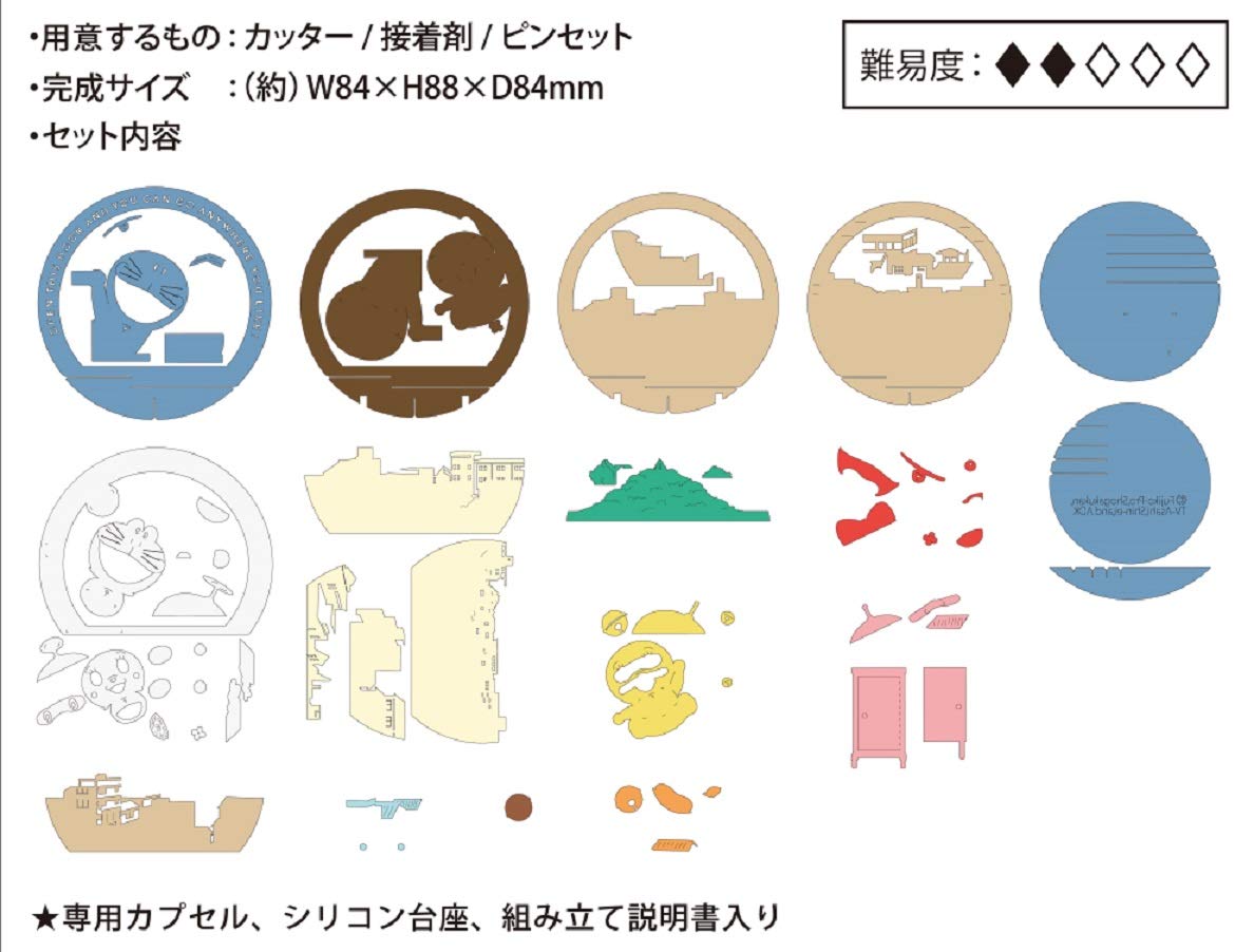 ENSKY Paper Theater Ball Ptb-06 Doraemon Anywhere Door- Japan Figure Store - #1 Bring To You The Best Japanese Goods