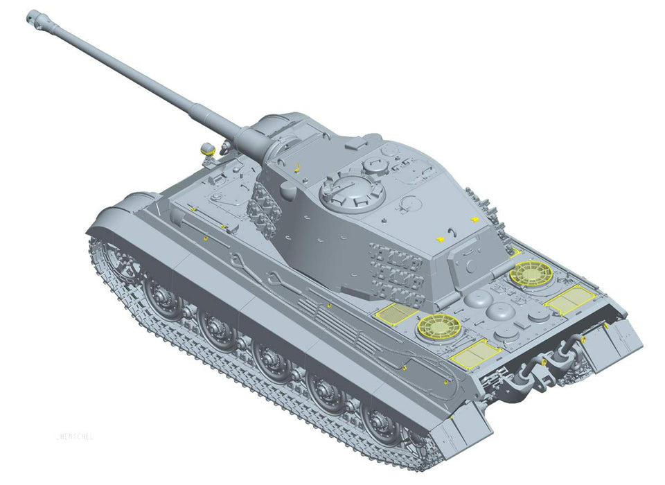 DOYUSHA 402528 German Heavy Tank King Tiger Henschel Turret 1/35 Scale Plastic Kit- Japan Figure Store - #1 Bring To You The Best Japanese Goods