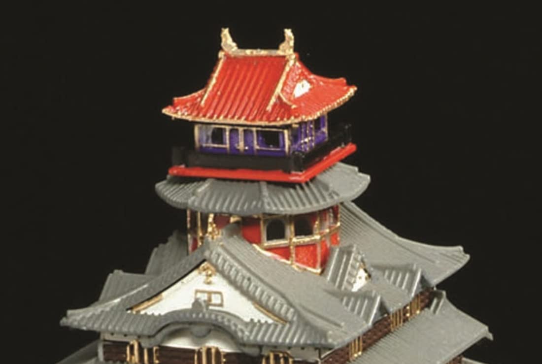 DOYUSHA - Jj10 Japanese Azuchi Castle 1/540 Scale Plastic Model- Japan Figure Store - #1 Bring To You The Best Japanese Goods