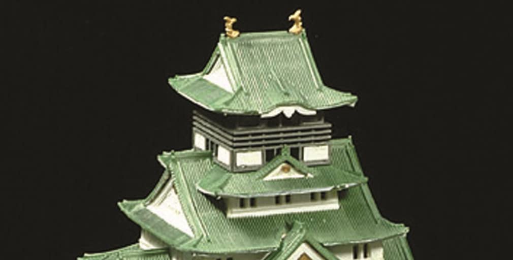 Doyusha 1/800 Japanese Famous Castle Joyjoy Collection Osaka Castle Plastic Model Jj-2- Japan Figure Store - #1 Bring To You The Best Japanese Goods