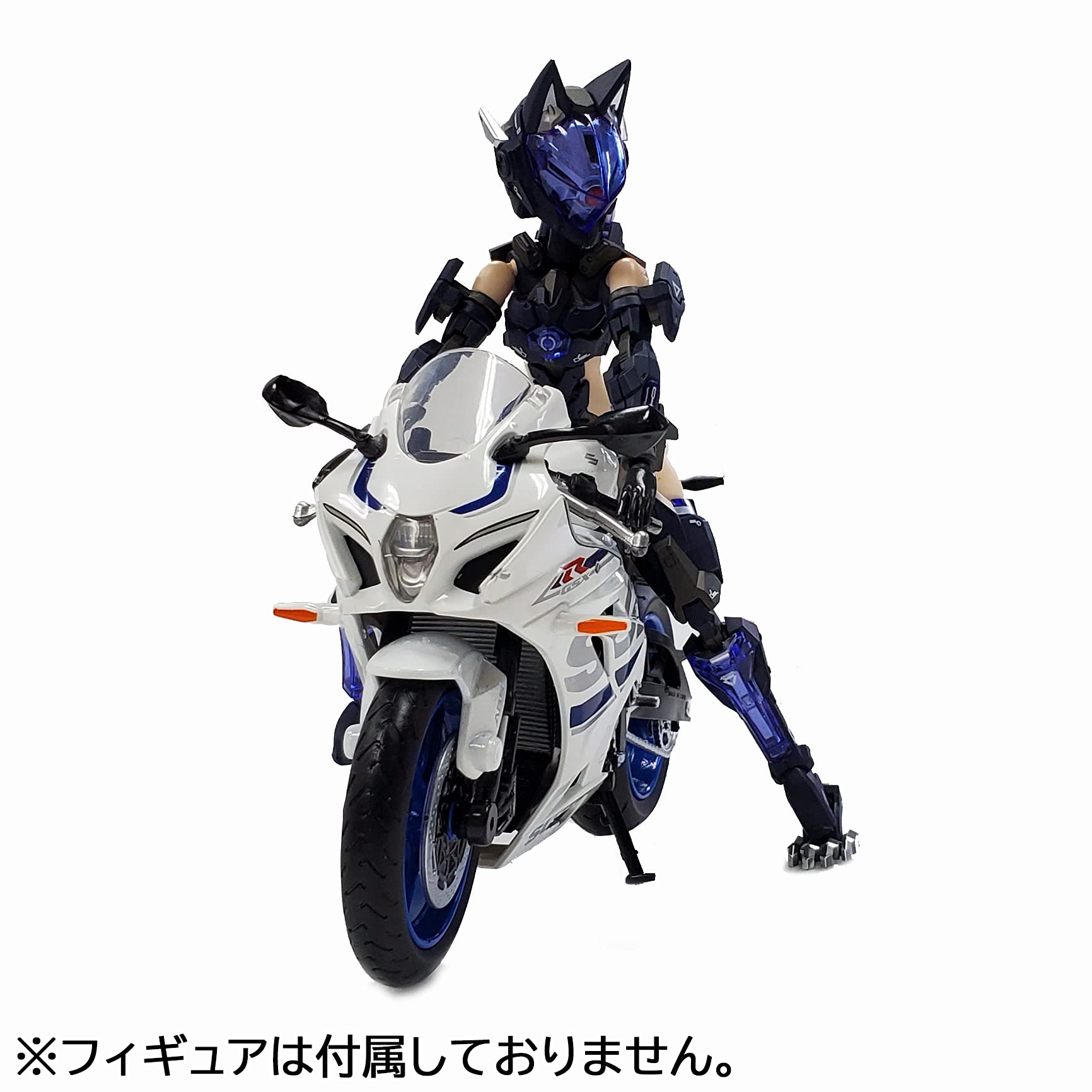 DOYUSHA 1/12 Suzuki Gsx-R1000 White Die Casting Finished Model- Japan Figure Store - #1 Bring To You The Best Japanese Goods