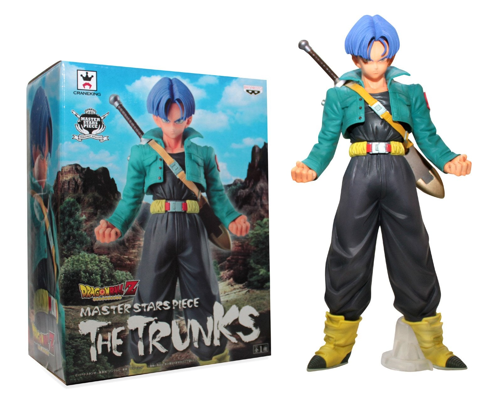 Dragon Ball Z Master Stars Piece Trunks Figure Japan- Japan Figure Store - #1 Bring To You The Best Japanese Goods