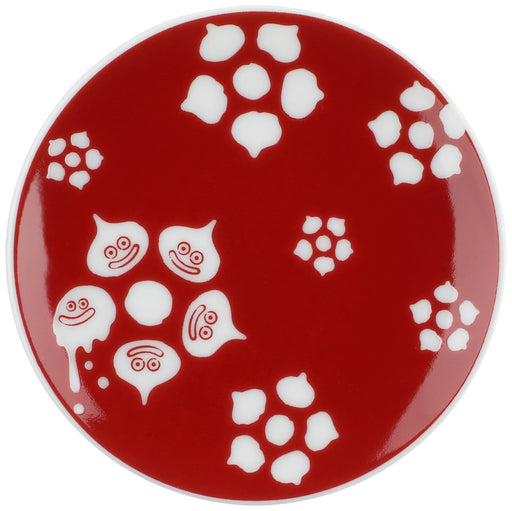 Square Enix Smile Slime Japanese Series Mamezara Slime Flower Komon Dragon Quest Plate- Japan Figure Store - #1 Bring To You The Best Japanese Goods