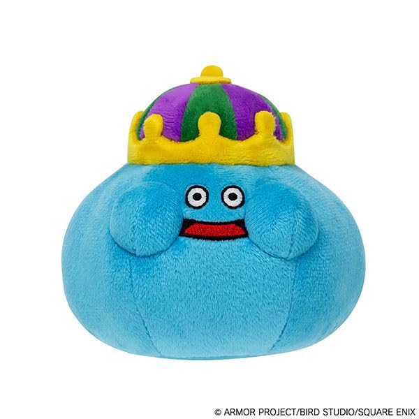 Square Enix Dragon Quest King Slime Plush Toy Cleaner- Japan Figure Store - #1 Bring To You The Best Japanese Goods