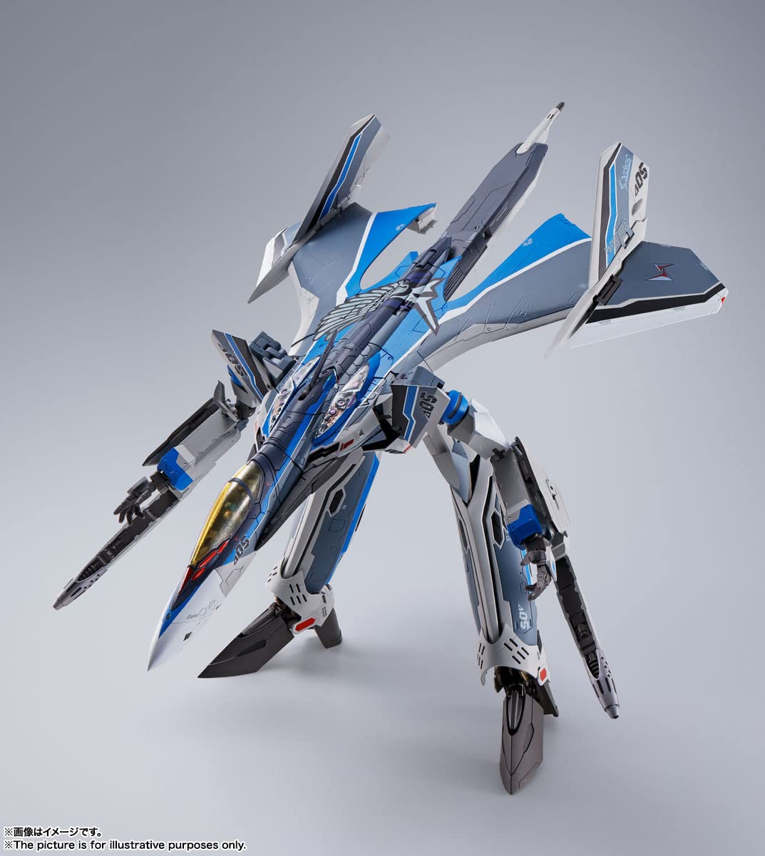 BANDAI Dx Chogokin Vf-31Ax Kairos Plus Hayate Custom Macross Delta Movie Absolute Live!!!!!!- Japan Figure Store - #1 Bring To You The Best Japanese Goods
