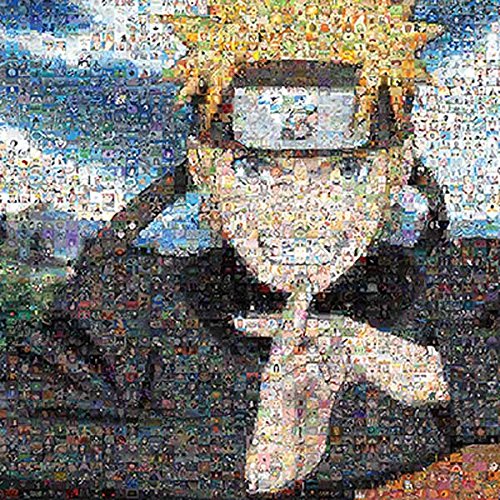 Ensky 1000pc Naruto Shippuden Mosaic Jigsaw 50x75cm- Japan Figure Store - #1 Bring To You The Best Japanese Goods