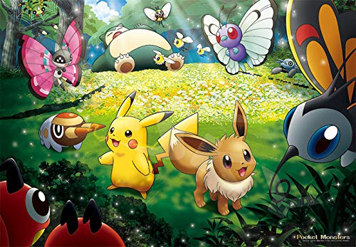 Ensky 1000T Pokemon Forest Sunbeams Jigsaw Puzzle (51X73.5Cm)- Japan Figure Store - #1 Bring To You The Best Japanese Goods
