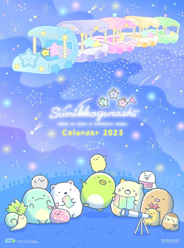Ensky Cl-089 Sumikko Gurashi 2023 Wall Calendar- Japan Figure Store - #1 Bring To You The Best Japanese Goods