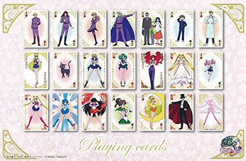 ENSKY 191603 Playing Cards Sailor Moon- Japan Figure Store - #1 Bring To You The Best Japanese Goods