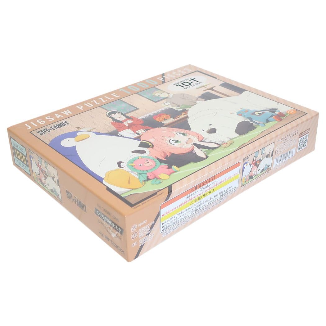 Ensky Spy X Family 1000pc Jigsaw Puzzle 510x735mm 1000T-366- Japan Figure Store - #1 Bring To You The Best Japanese Goods