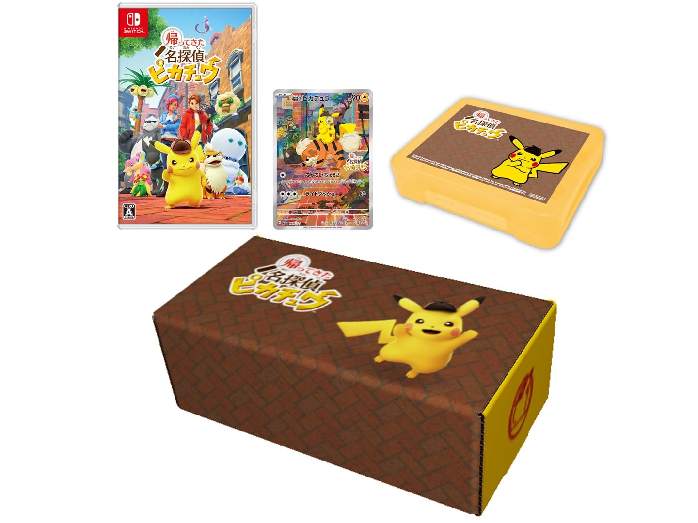 Pokémon Detective Pikachu Return For Nintendo Switch (Bonus Promo Card Not Included)- Japan Figure Store - #1 Bring To You The Best Japanese Goods