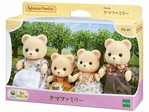 Epoch Bear Family Sylvanian Families- Japan Figure Store - #1 Bring To You The Best Japanese Goods