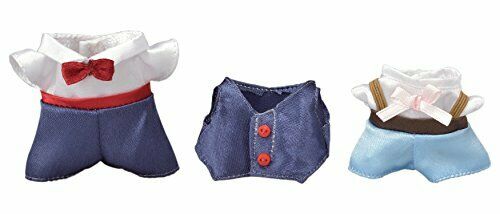 Epoch Calico Critters Family Dressup Set Navy & Light Blue Td-01- Japan Figure Store - #1 Bring To You The Best Japanese Goods