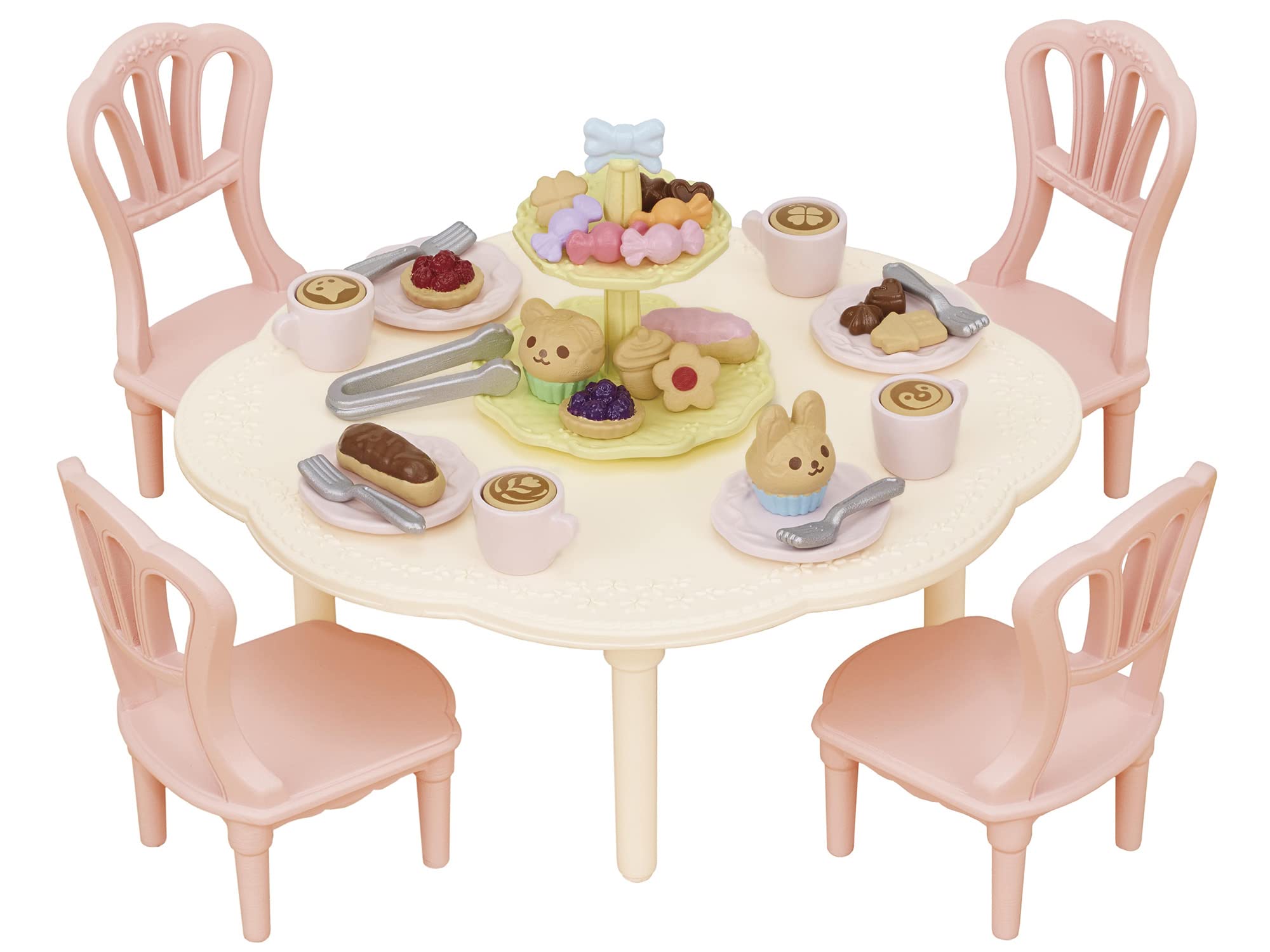 Epoch Sylvanian Families Sweets Party Set Furniture Ka-426 Multicolor- Japan Figure Store - #1 Bring To You The Best Japanese Goods