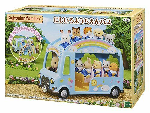 Epoch Rainbow Kindergarten Bus Sylvanian Families- Japan Figure Store - #1 Bring To You The Best Japanese Goods