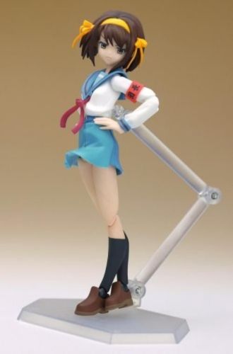 Figma 002 The Melancholy Of Haruhi Suzumiya Haruhi School Uniform Ver. Figure- Japan Figure Store - #1 Bring To You The Best Japanese Goods