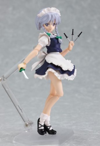Figma 076 Touhou Project Maid Of The Scarlet Devil Mansion Sakuya Izayoi Figure- Japan Figure Store - #1 Bring To You The Best Japanese Goods