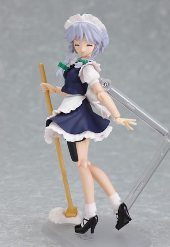 Figma 076 Touhou Project Maid Of The Scarlet Devil Mansion Sakuya Izayoi Figure- Japan Figure Store - #1 Bring To You The Best Japanese Goods