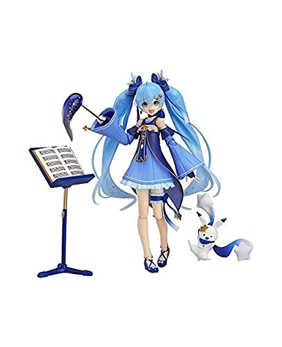 Good Smile Company Figma Hatsune Miku Snow Miku Twinkle Snow Figure Japan- Japan Figure Store - #1 Bring To You The Best Japanese Goods
