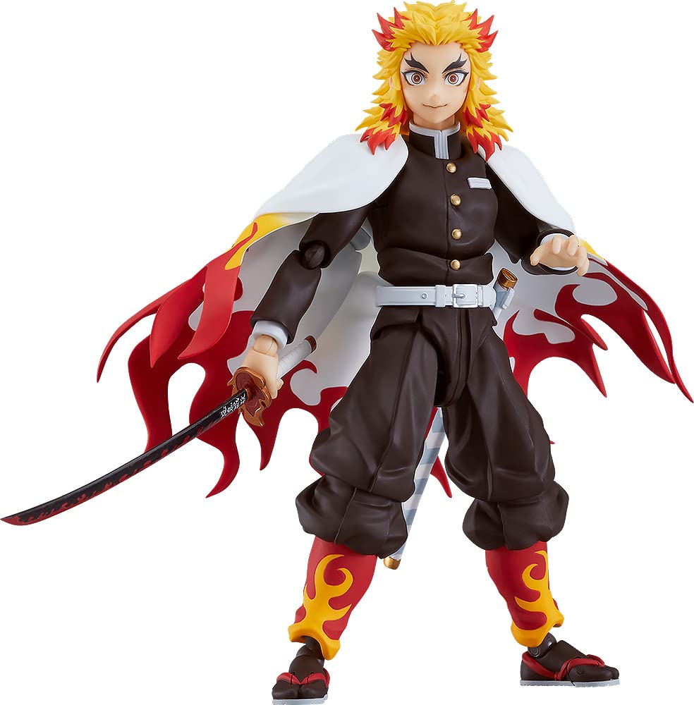 MAX FACTORY Figma Kyojuro Rengoku Demon Slayer: Kimetsu No Yaiba- Japan Figure Store - #1 Bring To You The Best Japanese Goods