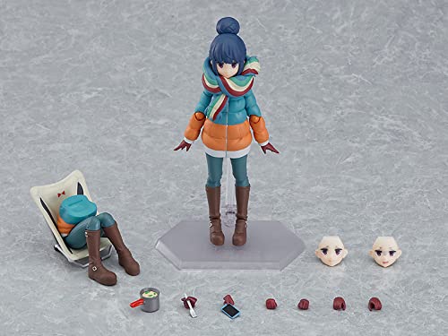 MAX FACTORY Figma Rin Shima Laid-Back Camp- Japan Figure Store - #1 Bring To You The Best Japanese Goods