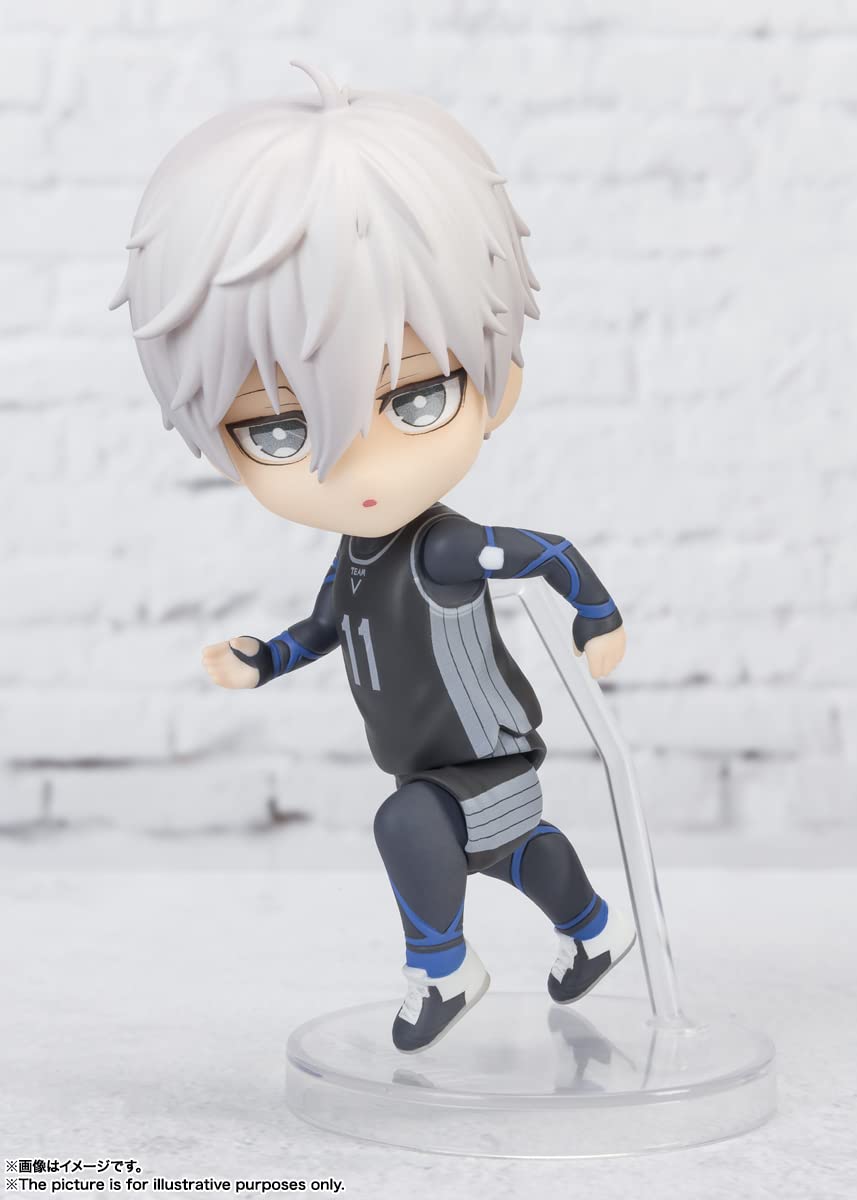 Figuarts Mini Blue Rock Seishiro Nagi About 90Mm Pvc Abs Painted Action Figure- Japan Figure Store - #1 Bring To You The Best Japanese Goods