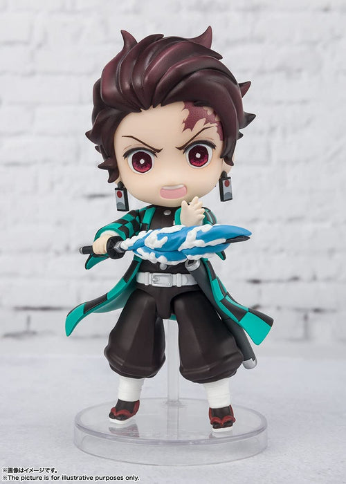 BANDAI Figuarts Mini Tanjiro Kamado -Water Breathing- Figure Demon Slayer: Kimetsu No Yaiba- Japan Figure Store - #1 Bring To You The Best Japanese Goods