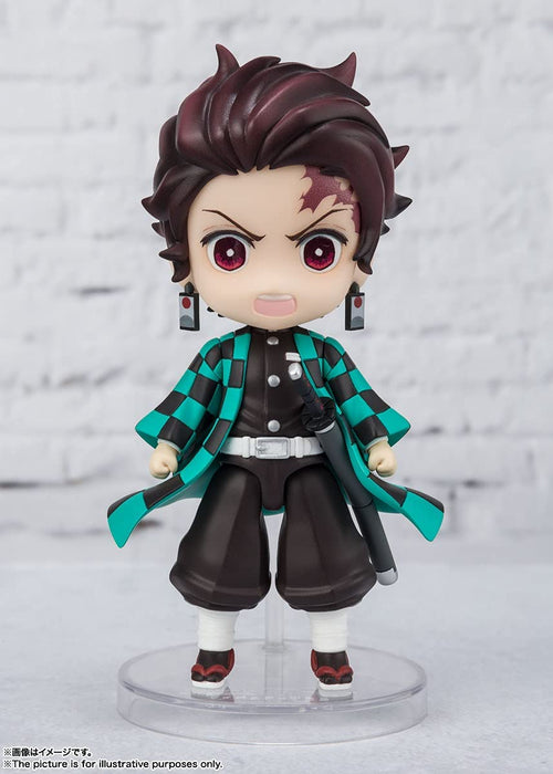 BANDAI Figuarts Mini Tanjiro Kamado -Water Breathing- Figure Demon Slayer: Kimetsu No Yaiba- Japan Figure Store - #1 Bring To You The Best Japanese Goods